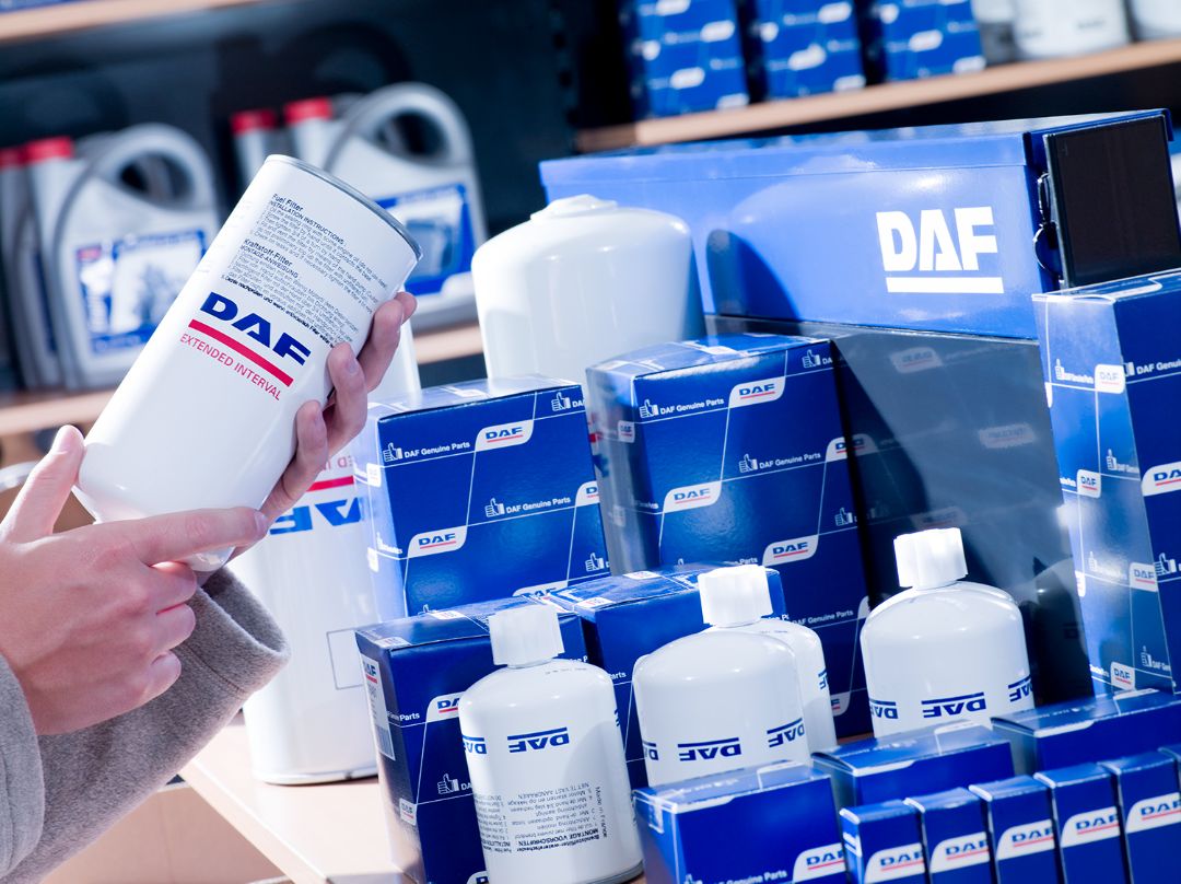 Склад запчастей DAF и TRP